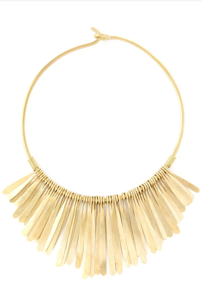 Onyesha Brass Necklace