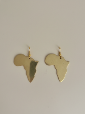 Brass Motherland Earrings