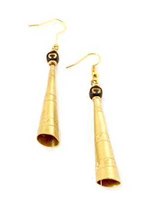 Jubilation Brass Earrings