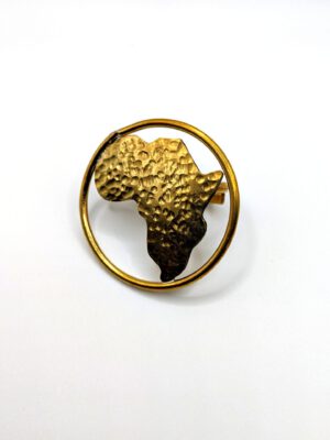 Africa World Brass Statement Ring