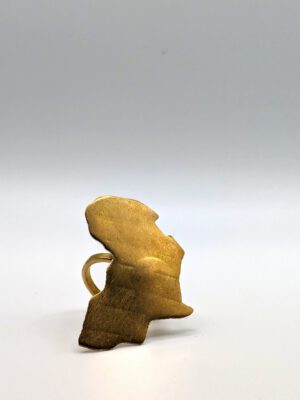 Africa Brass Ring Adjustable - Small