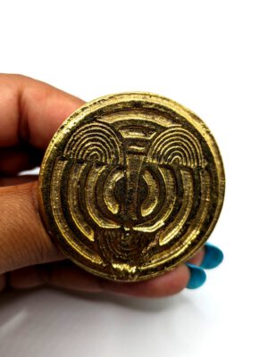 Nhyira Brass Statement Ring