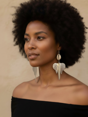 Silver Elephant Light Weight Earrings